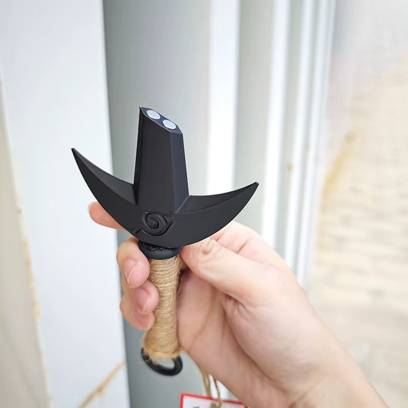 Anime Naruto Kunai Model Fridge Magnet Toys Flying Thunder God Shuriken Action Figures Refrigerator Magnets Decoration Toys Gift
